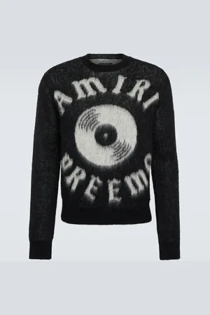 AMIRI Pull en laine à logo
