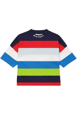 Palm Angels T-shirt rayé en coton