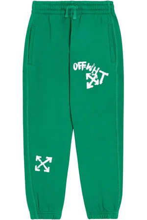 OFF-WHITE Pantalon de survêtement en coton à logo