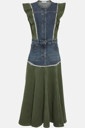 Chloé Chloé Robe midi en jean