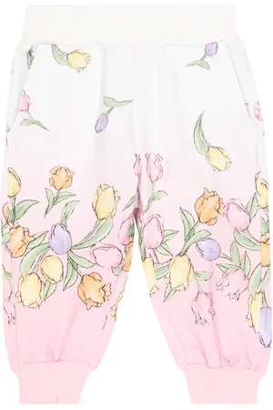 MONNALISA Bébé – Pantalon de survêtement à fleurs