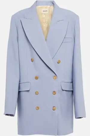 Khaite Blazer Balton en laine mélangée