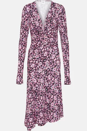 Marant Etoile Robe midi Lania imprimée