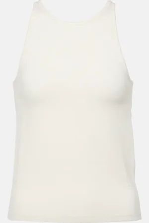 Max Mara Top Alfeo en laine mélangée