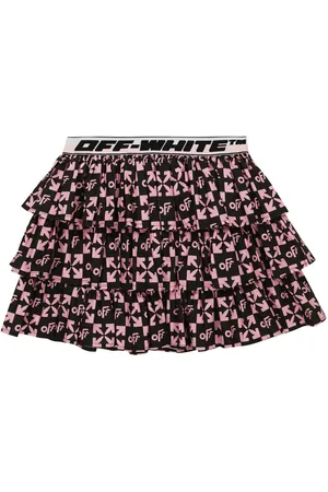 OFF-WHITE Jupe en tulle à logo