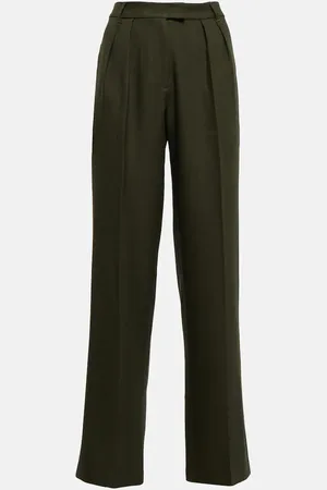 AYA MUSE Pantalon ample Ori à taille haute