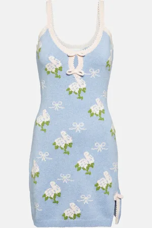 LOVESHACKFANCY Robe Lopez en coton mélangé