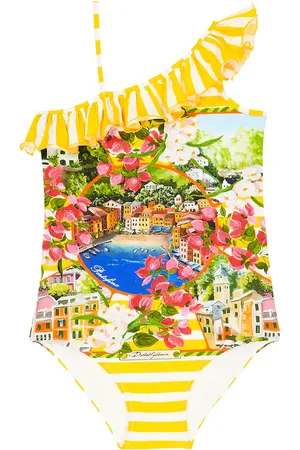 Dolce & Gabbana Maillot de bain Portofino imprimé