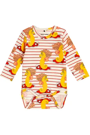 Mini Rodini Bébé – Body imprimé en coton mélangé