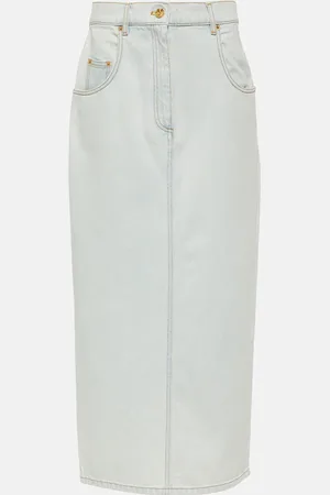 Nina Ricci Jupe longue en jean