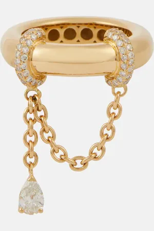 Rainbow K Bague Elisabeth en or 18 ct et diamants