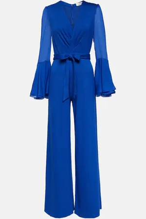 Diane von Furstenberg Combi-pantalon Shing ample