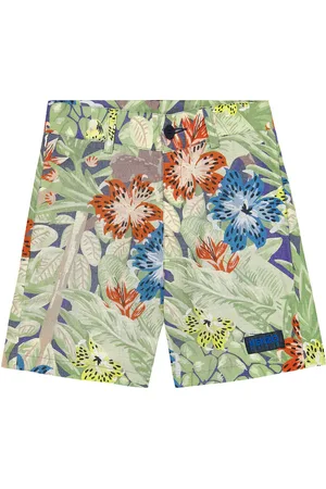 Kenzo Short en coton à fleurs