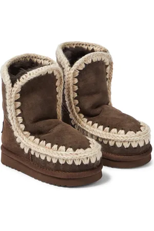 Mou Bottes en daim et shearling
