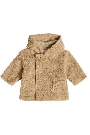 Il gufo Bébé – Manteau en shearling synthétique