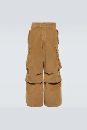 Alanui Pantalon cargo en velours côtelé