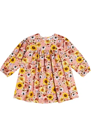 Molo Bébé – Robe Coral en coton mélangé à fleurs