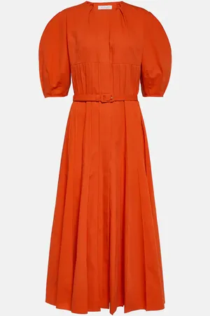GABRIELA HEARST Robe midi Caden en coton