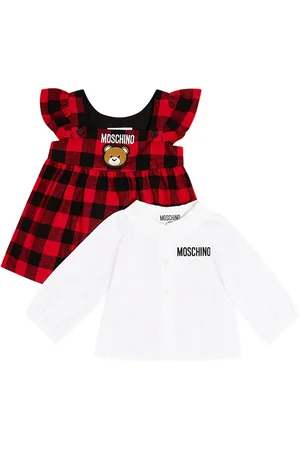 Moschino Bébé – Ensemble top et robe Teddy Bear en coton