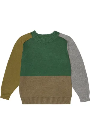 Molo Pull Buzz en coton et laine