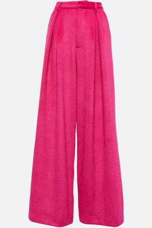 GIUSEPPE DI MORABITO Pantalon ample à taille haute en crêpe