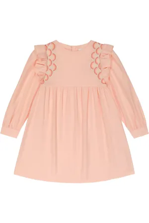 Chloé Chloé Kids Robe brodée en coton