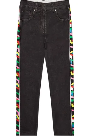 Stella McCartney Jean droit à logo