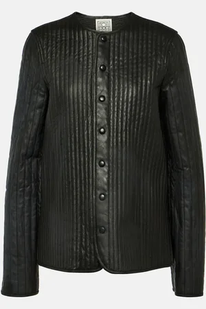 Totême Veste matelassée réversible en cuir