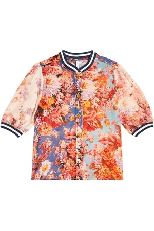 ZIMMERMANN Blouse Devi en coton à fleurs