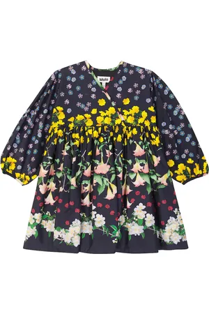 Molo Robe Cassida en coton à fleurs
