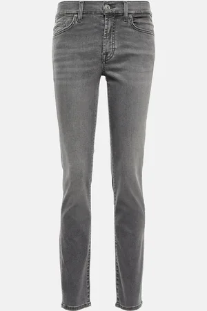 7 for all Mankind Jean slim raccourci Roxanne Bair