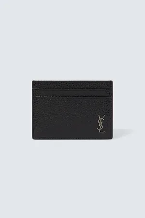 Saint Laurent Porte-cartes en cuir