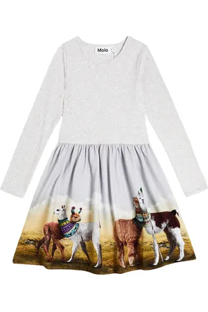 Molo Robe Credence imprimée en coton mélangé