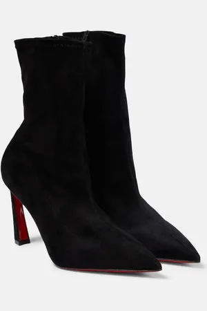Christian Louboutin Bottines Condora 100 en daim