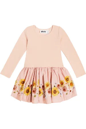 Molo Bébé – Robe Candi en coton mélangé à fleurs
