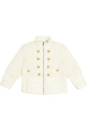 Balmain Veste matelassée en tweed