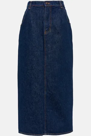 MAGDA BUTRYM Jupe midi en jean