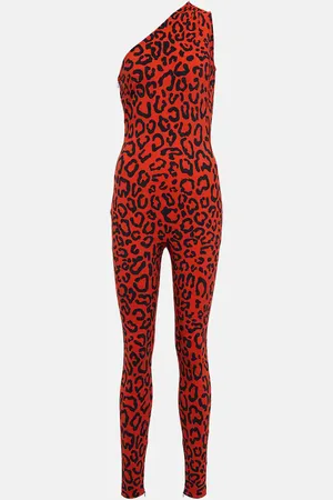 Dolce & Gabbana Combi-pantalon asymétrique Tuta imprimée