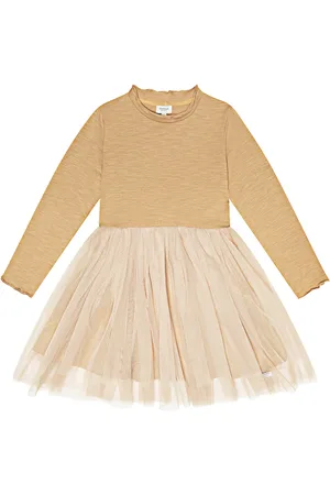 Donsje Robe Perla en tulle de coton mélangé