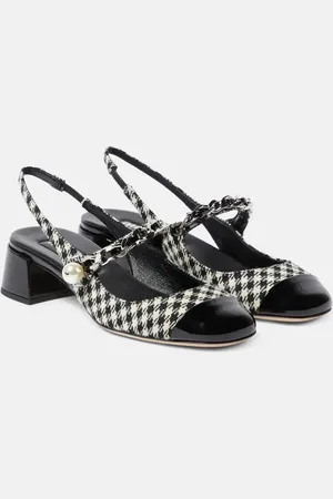 Miu Miu Escarpins à carreaux