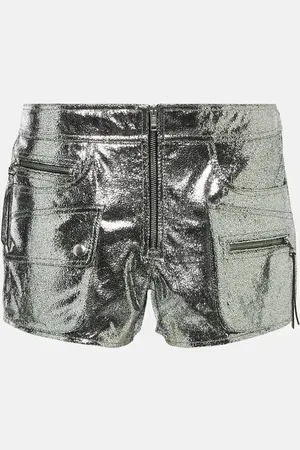 Isabel Marant Short Coria à taille basse en cuir