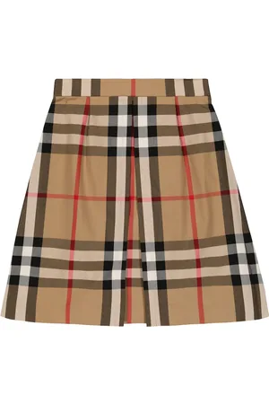 Burberry Jupe Burberry Check en coton