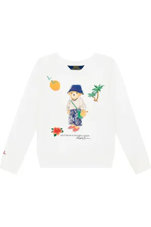 Ralph Lauren Sweat-shirt Polo Bear en coton mélangé