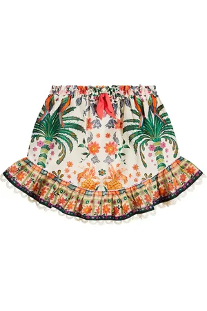 ZIMMERMANN Jupe Ginger Flip à fleurs