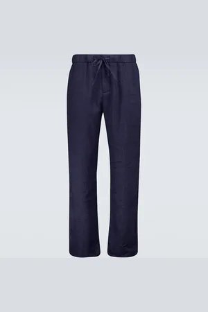 Frescobol Carioca Pantalon chino en lin et coton