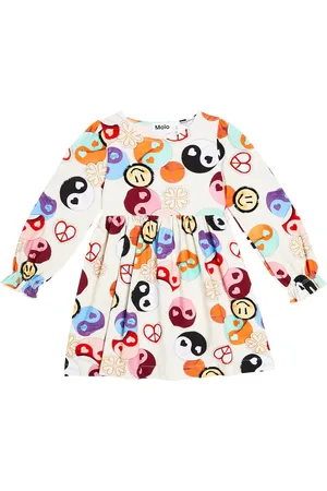 Molo Robe en coton mélangé imprimé