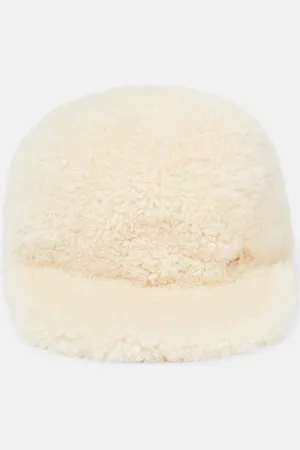 Chloé Chloé Casquette en shearling