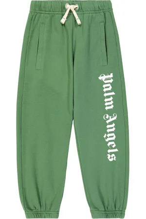 Palm Angels Pantalon de survêtement en coton à logo
