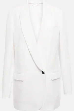 Brunello Cucinelli Blazer en coton mélangé