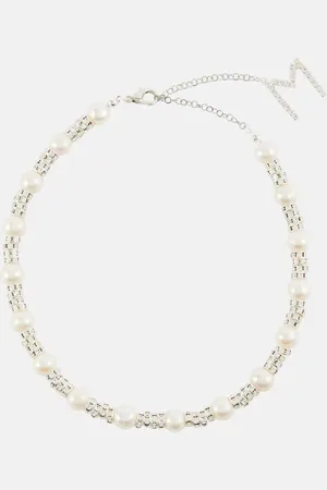 MAGDA BUTRYM Collier à ornements et quartz rose
